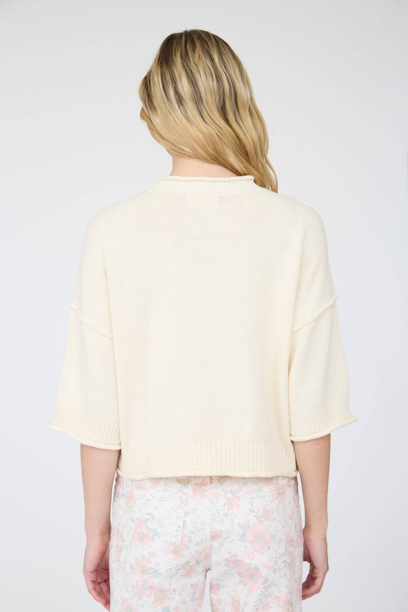 Vicki Exposed Seam Sweater
