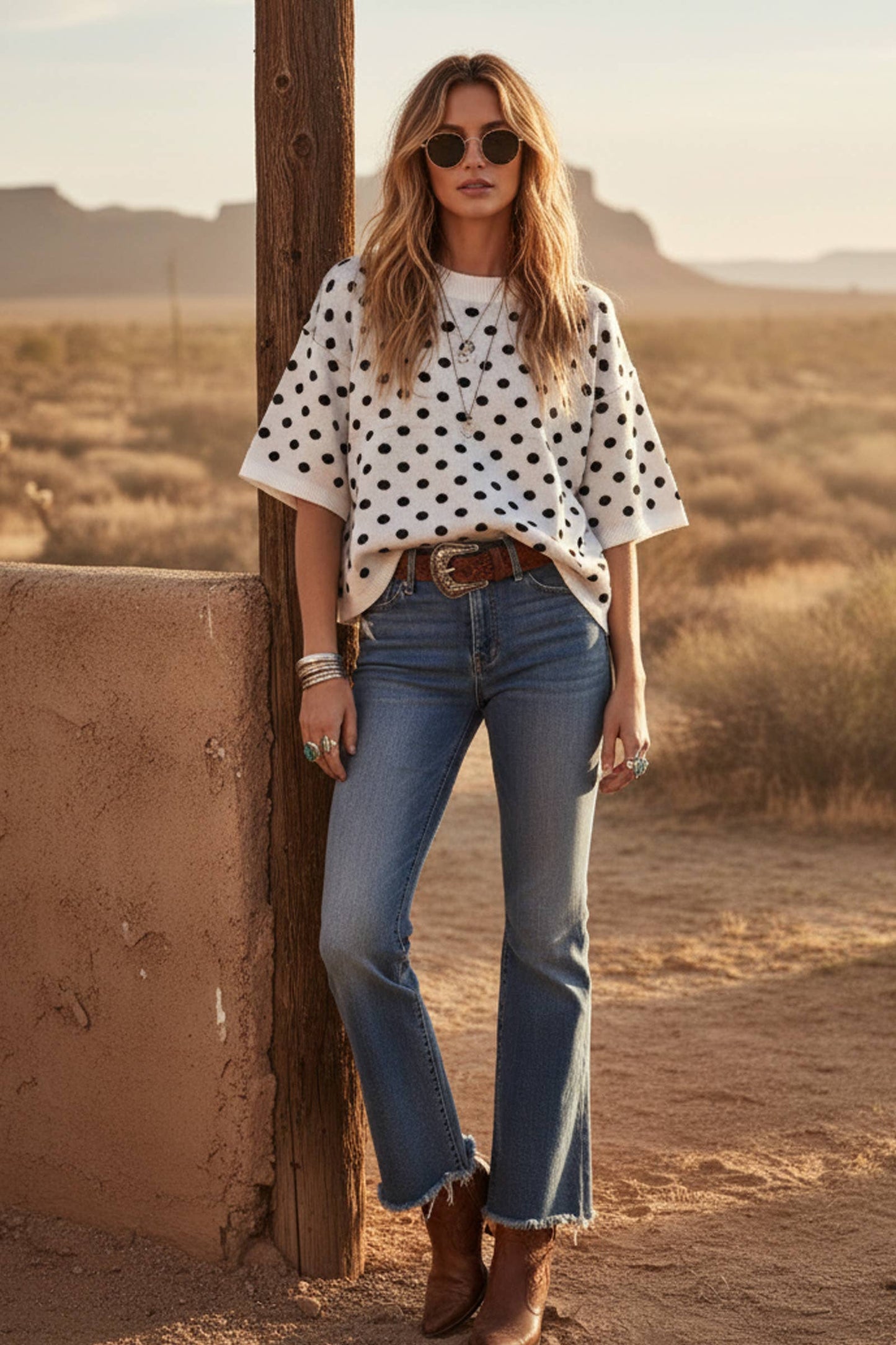 Bailey Polka Dot Sweater