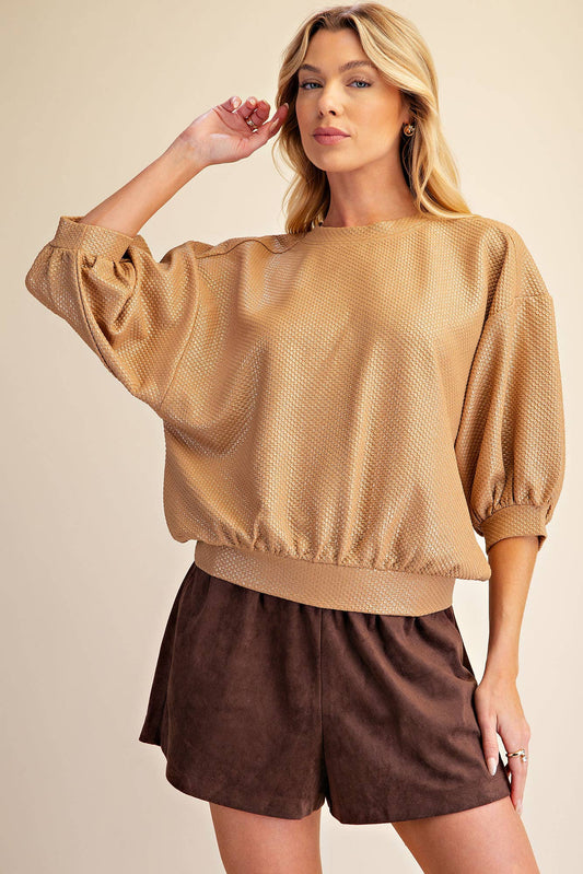 The Glam Metallic Sweatshirts
