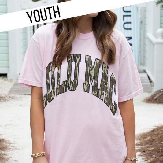 Youth Mossy Oak LULU MAC Tee