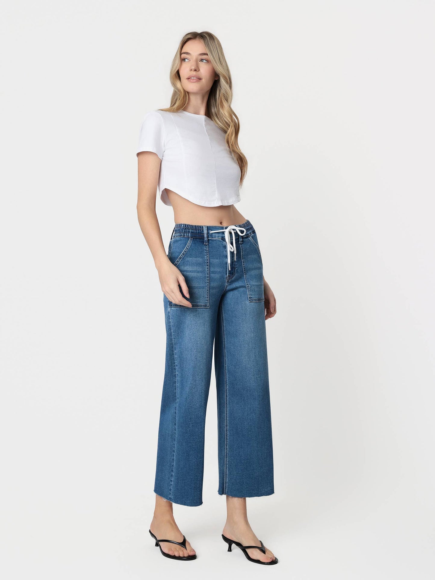 The Super Soft Drawstring Baggy Jean