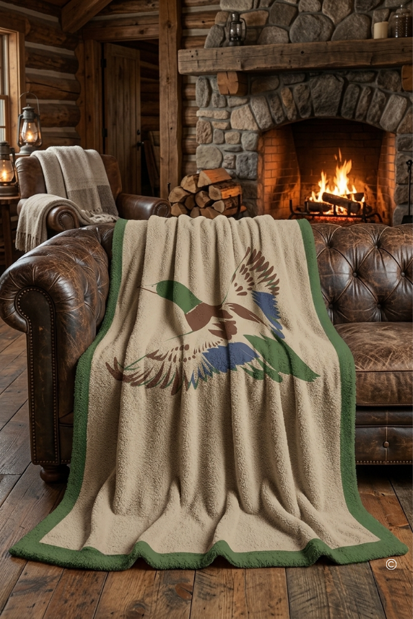 The Mallard Marshland Blanket