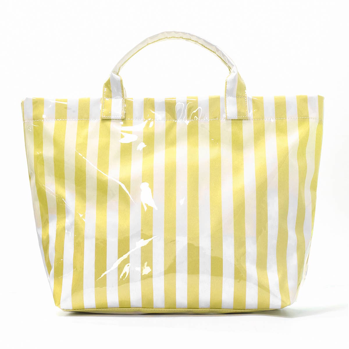 Striped Waterproof Tote Bag