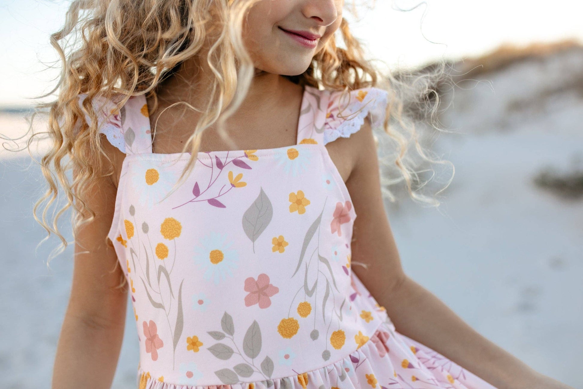 Floral Double Tiered Dress - Milly's Boutique
