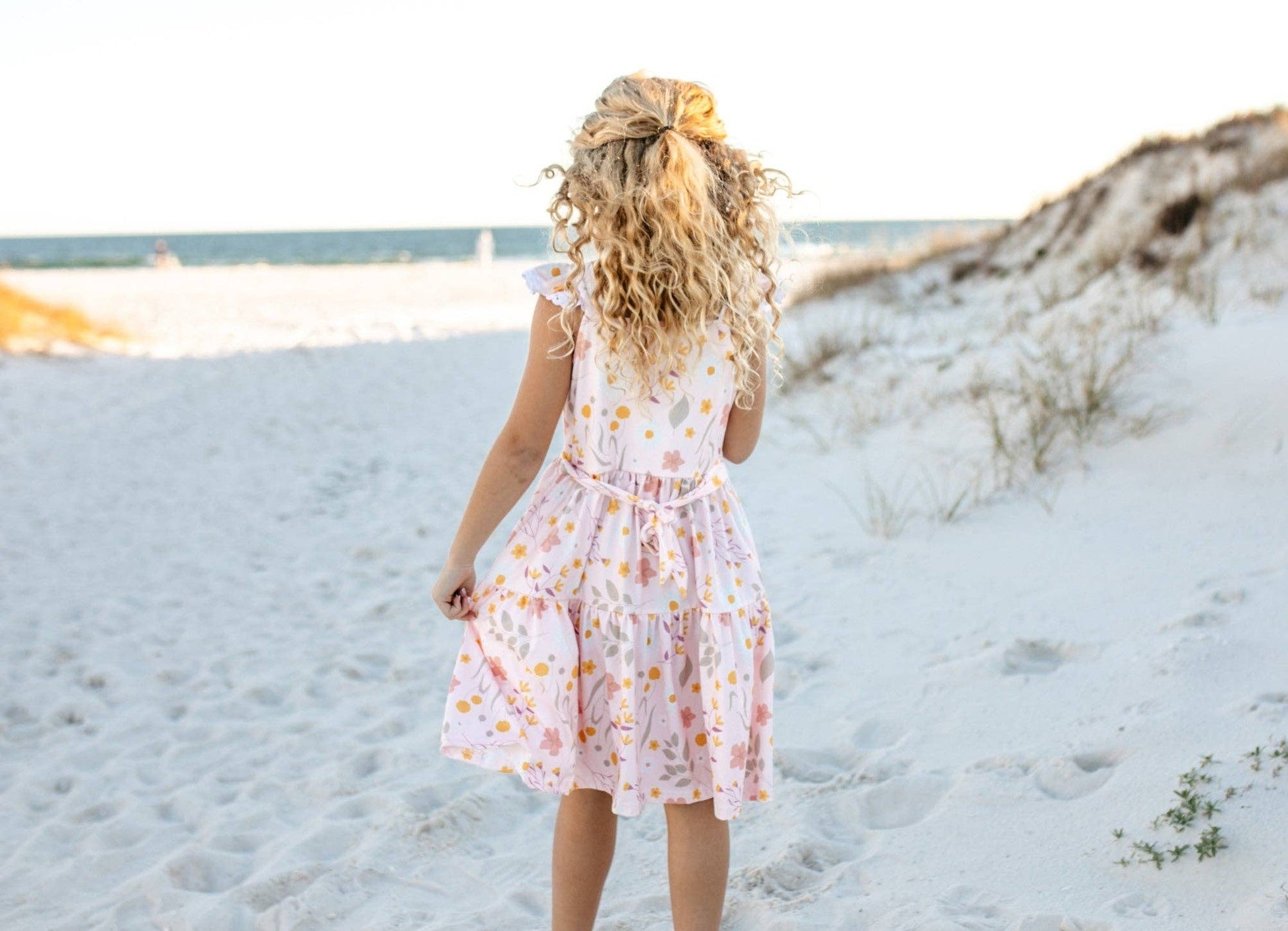 Floral Double Tiered Dress - Milly's Boutique