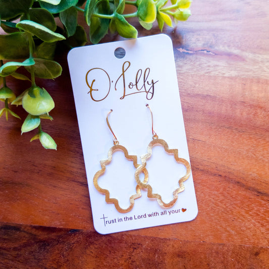 Gold Earrings - Milly's Boutique