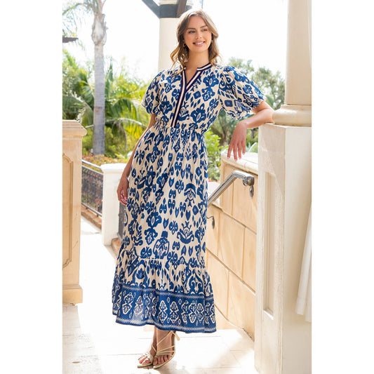 Grace Floral Maxi Dress - Milly's Boutique