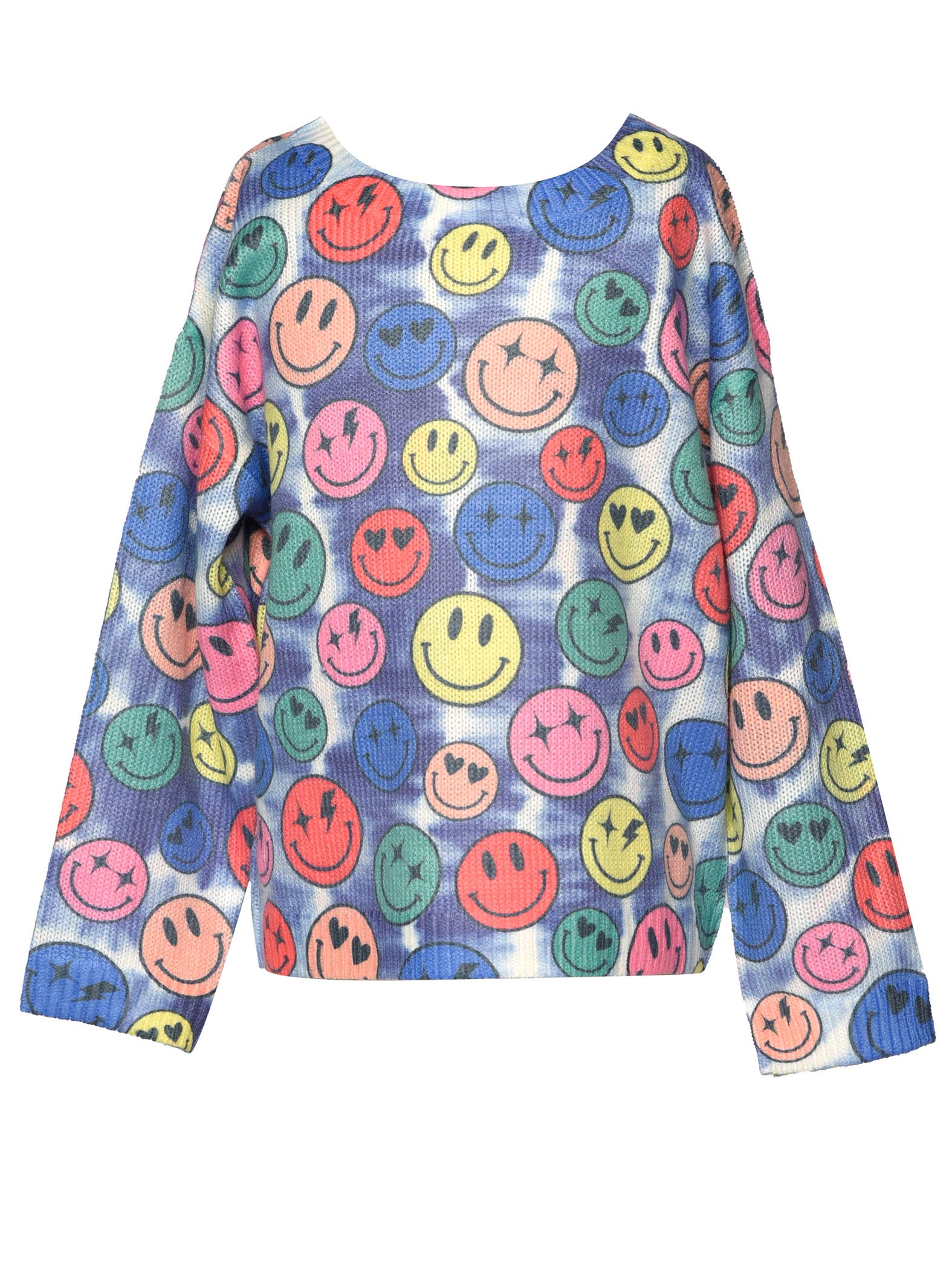 Happy Face Sweater - Milly's Boutique