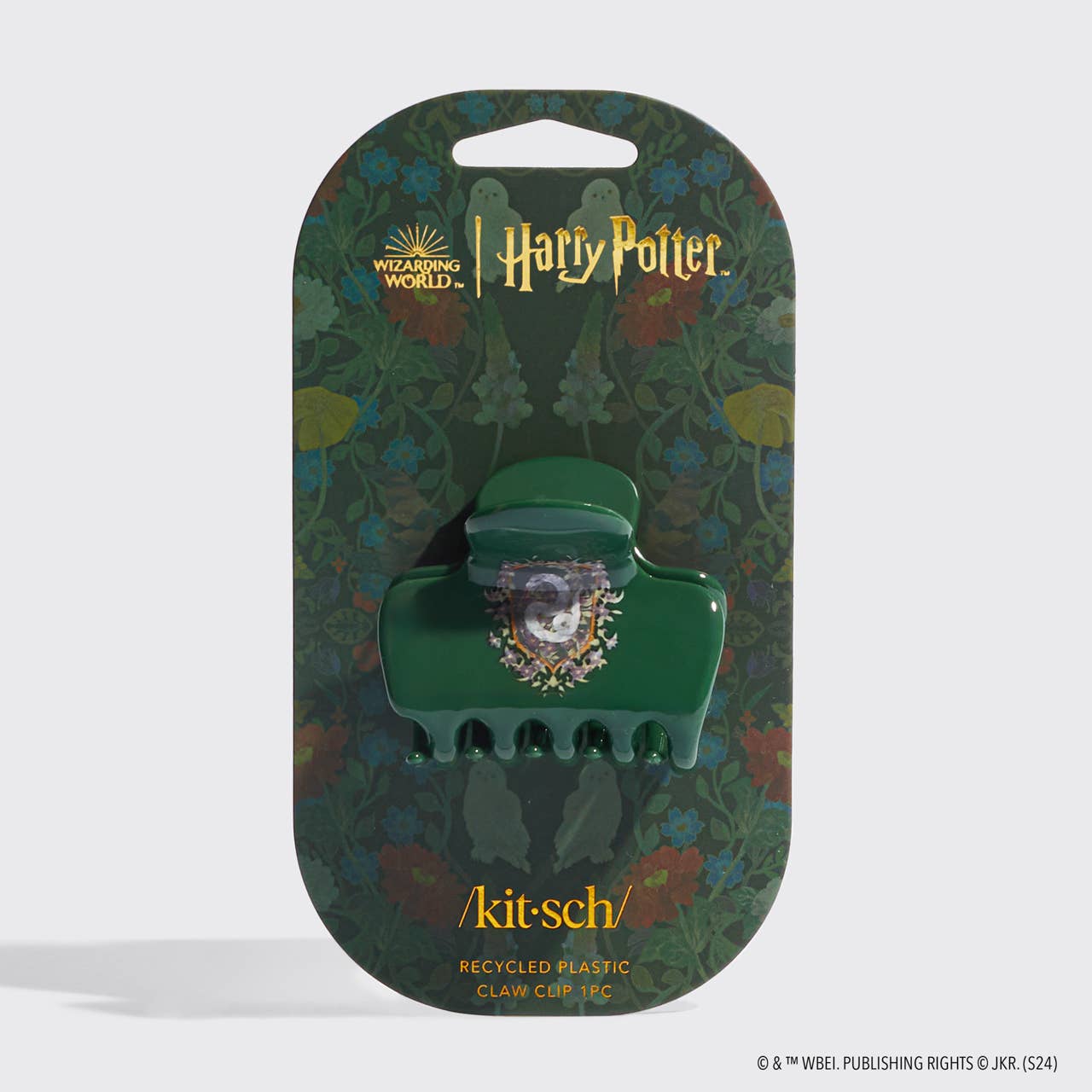 Harry Potter x Kitsch Recycled Cloud Claw - Slytherin - Milly's Boutique