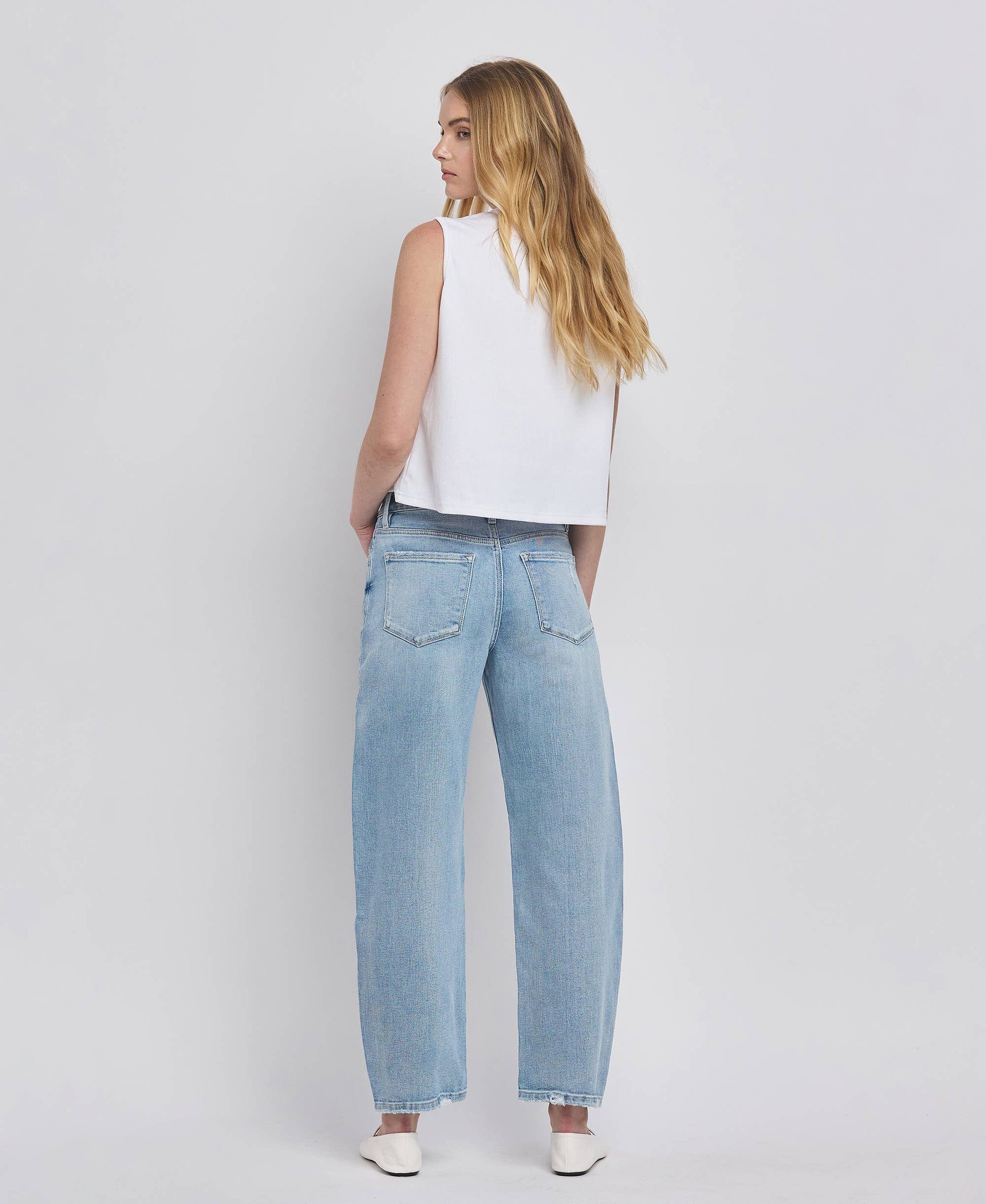 High Rise Barrel Jean - Milly's Boutique