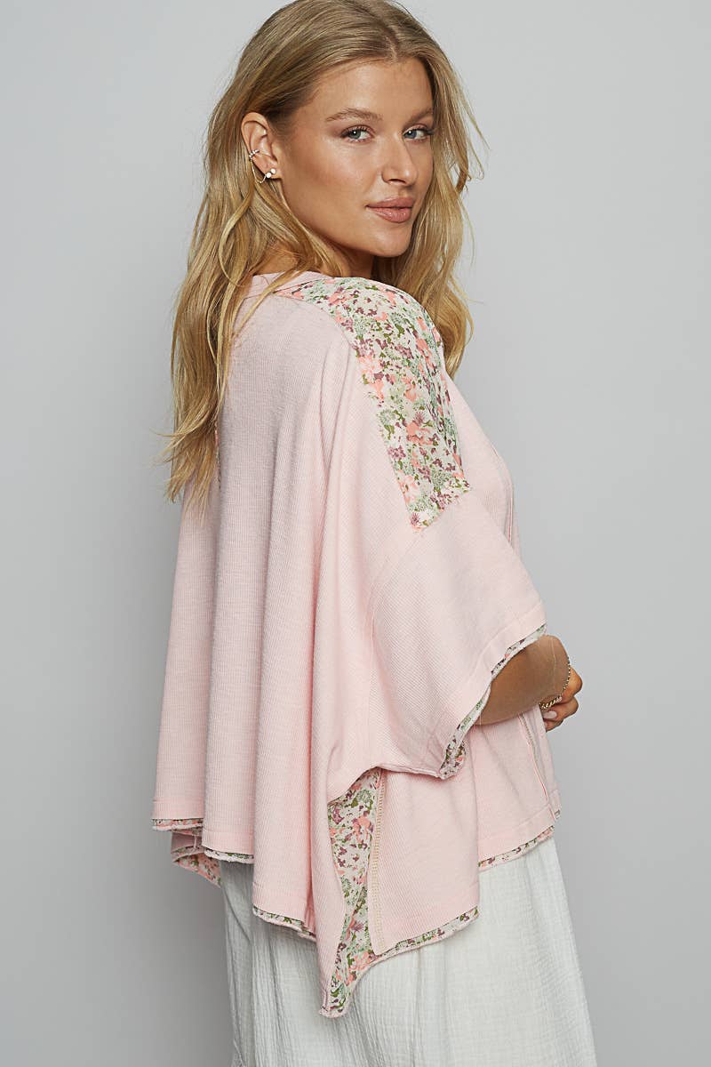 Hope Floral Patch Top - Milly's Boutique