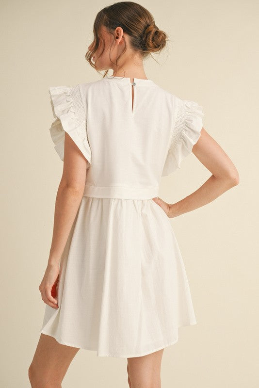 Janie Twofer Dress with Bow Ties Skirt - Milly's Boutique