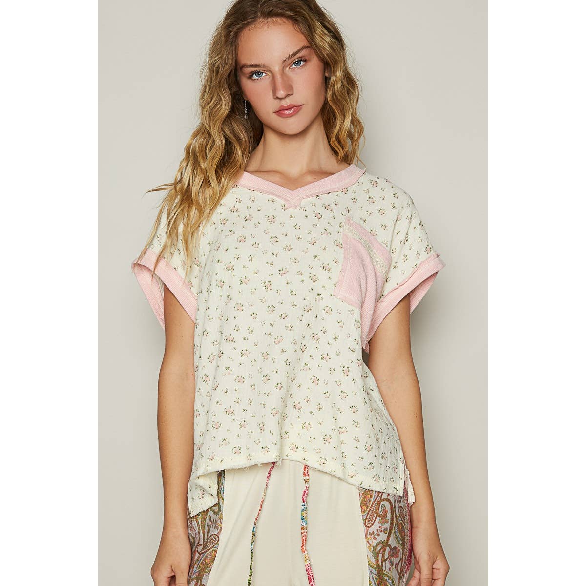 Jenny Floral Printed Top - Milly's Boutique