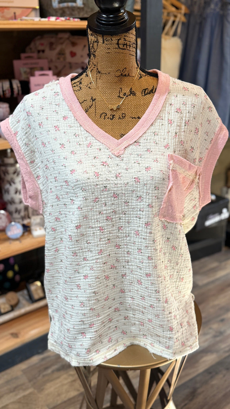 Jenny Floral Printed Top - Milly's Boutique