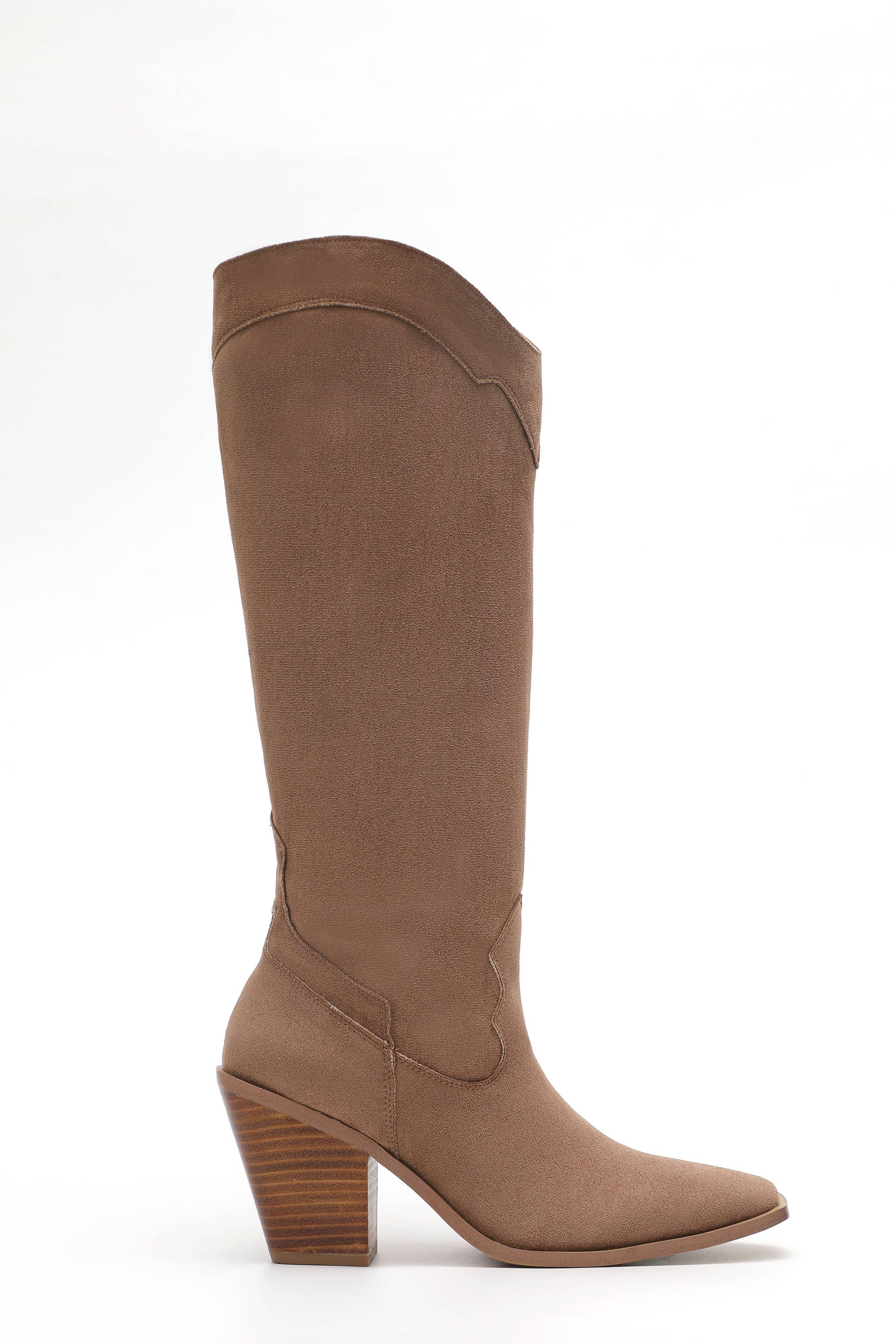 Kendra Suede Tall Boot - Milly's Boutique