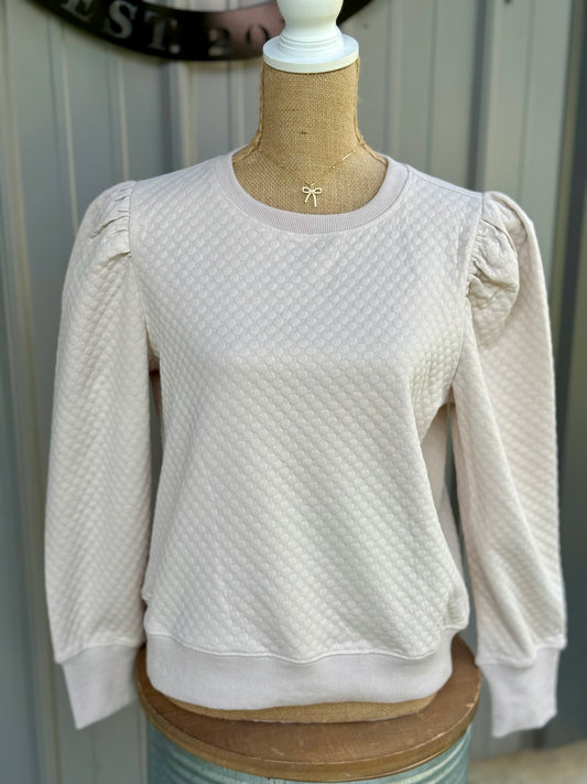 Kensley Textured Top - Milly's Boutique