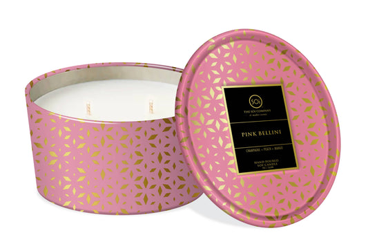 Pink Bellini 12oz Candle Tin - Milly's Boutique