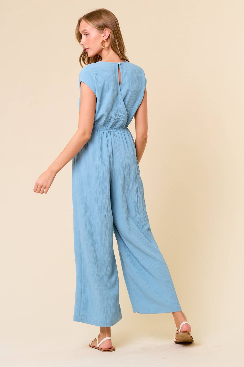 Riley Wide Leg Jumpsuit - Milly's Boutique