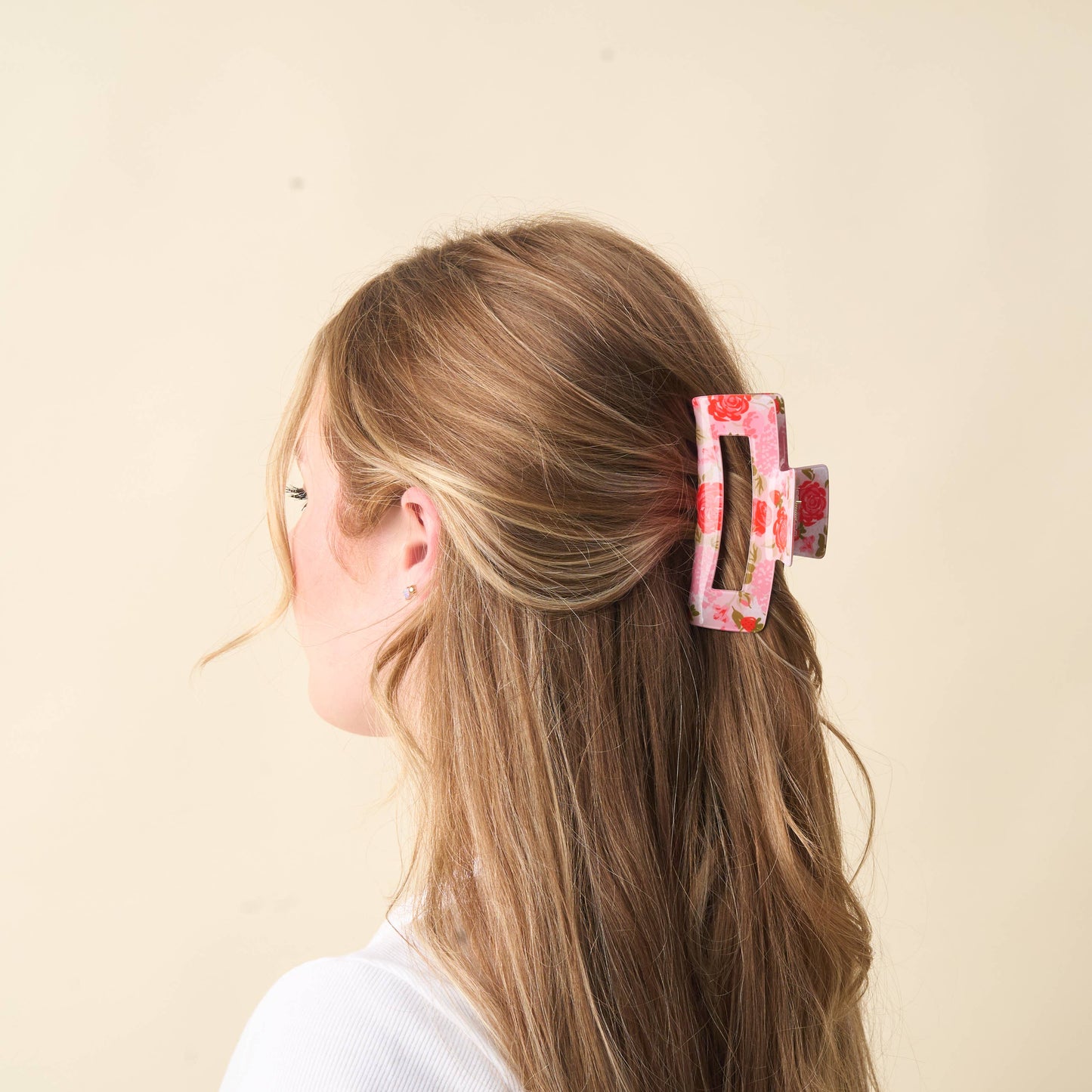 Rose Garden Claw Clip - Milly's Boutique