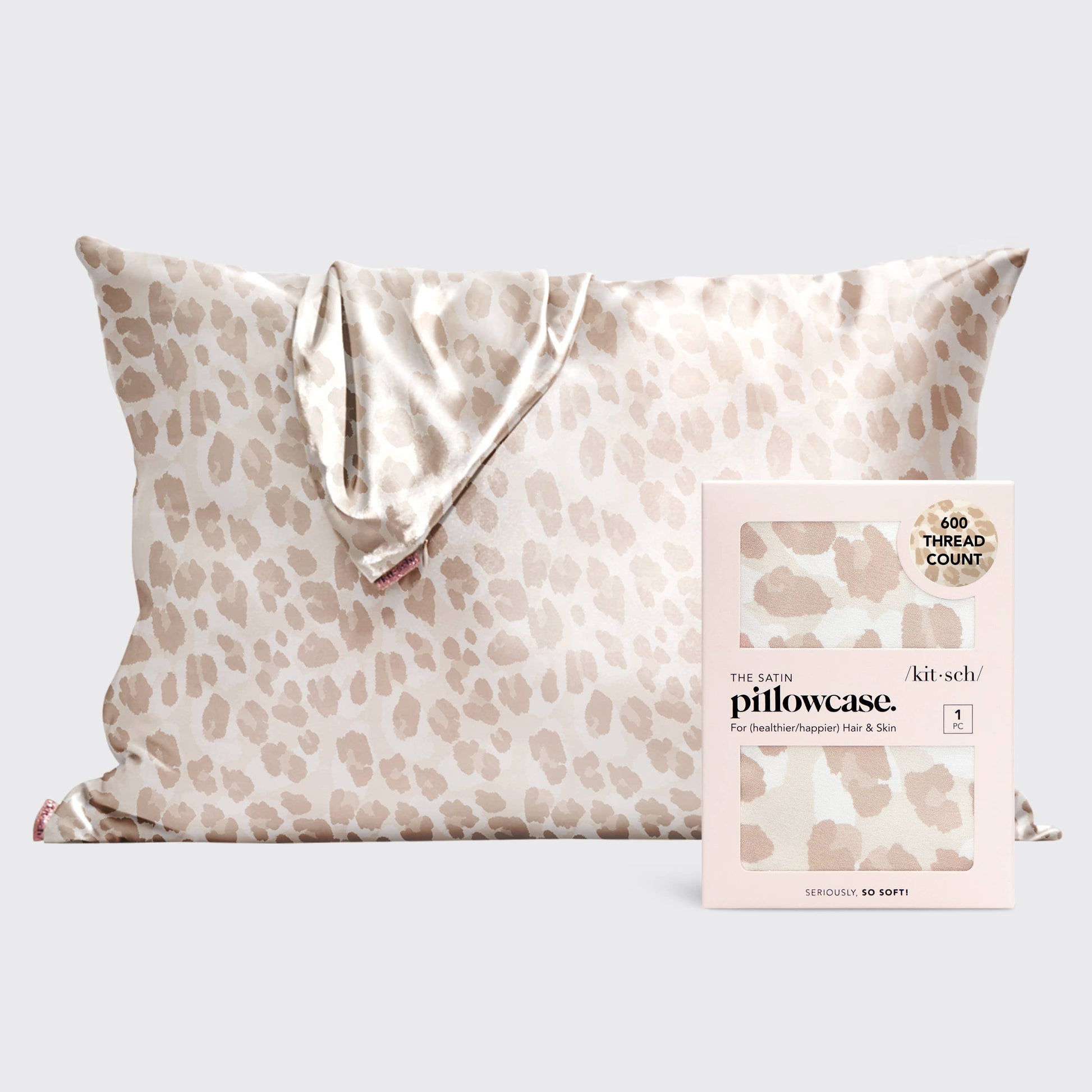 Satin Pillowcase - Leopard - Milly's Boutique