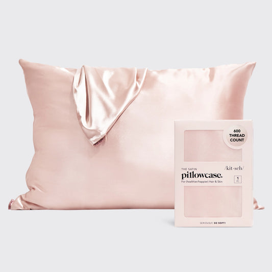 Standard Satin Pillowcase - Blush - Milly's Boutique