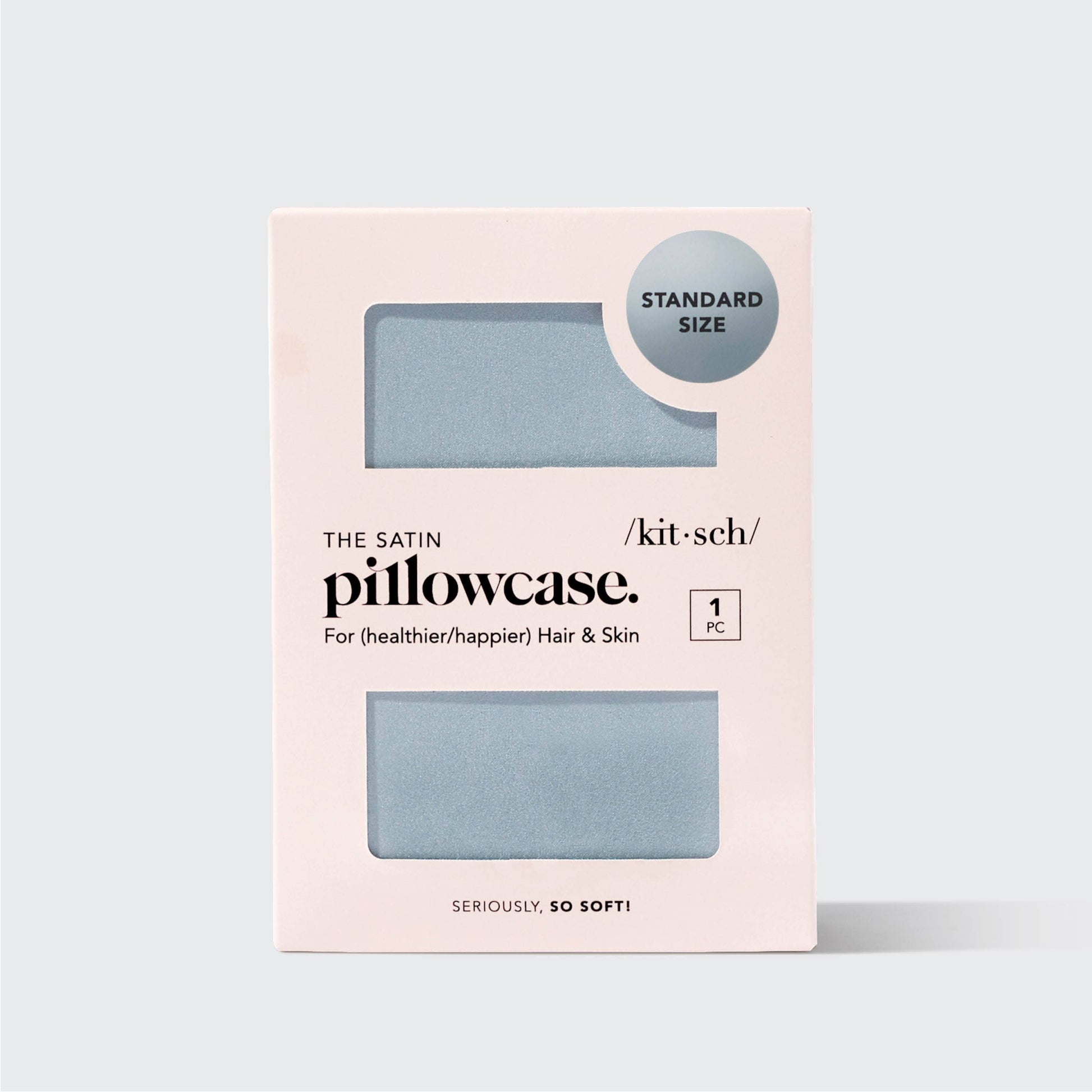 Standard Satin Pillowcase - Haze Blue - Milly's Boutique