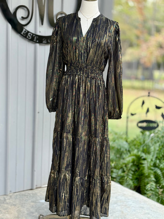The Elegant Chiffon Maxi Dress - Milly's Boutique