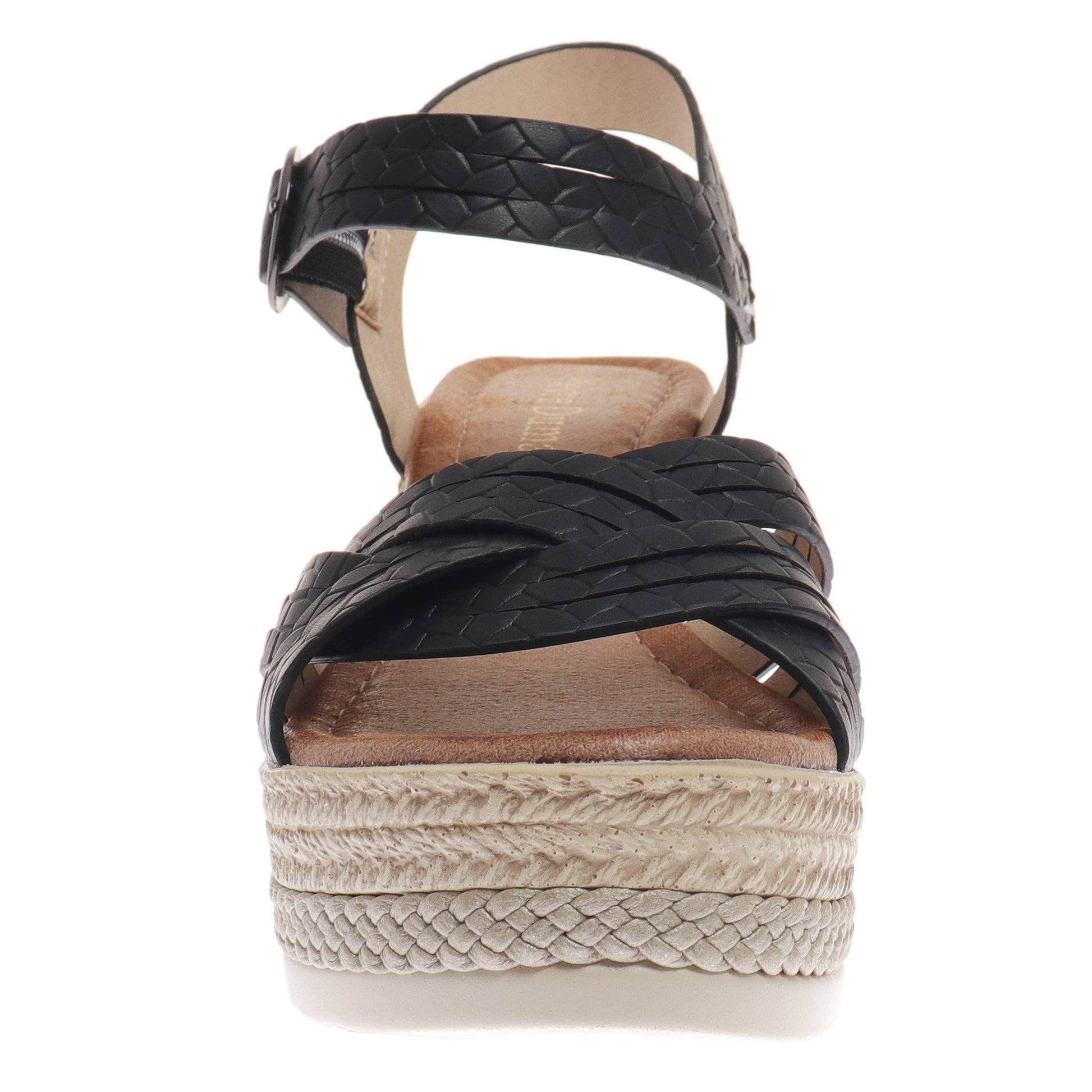 The Espadrille Wedge - Black - Milly's Boutique