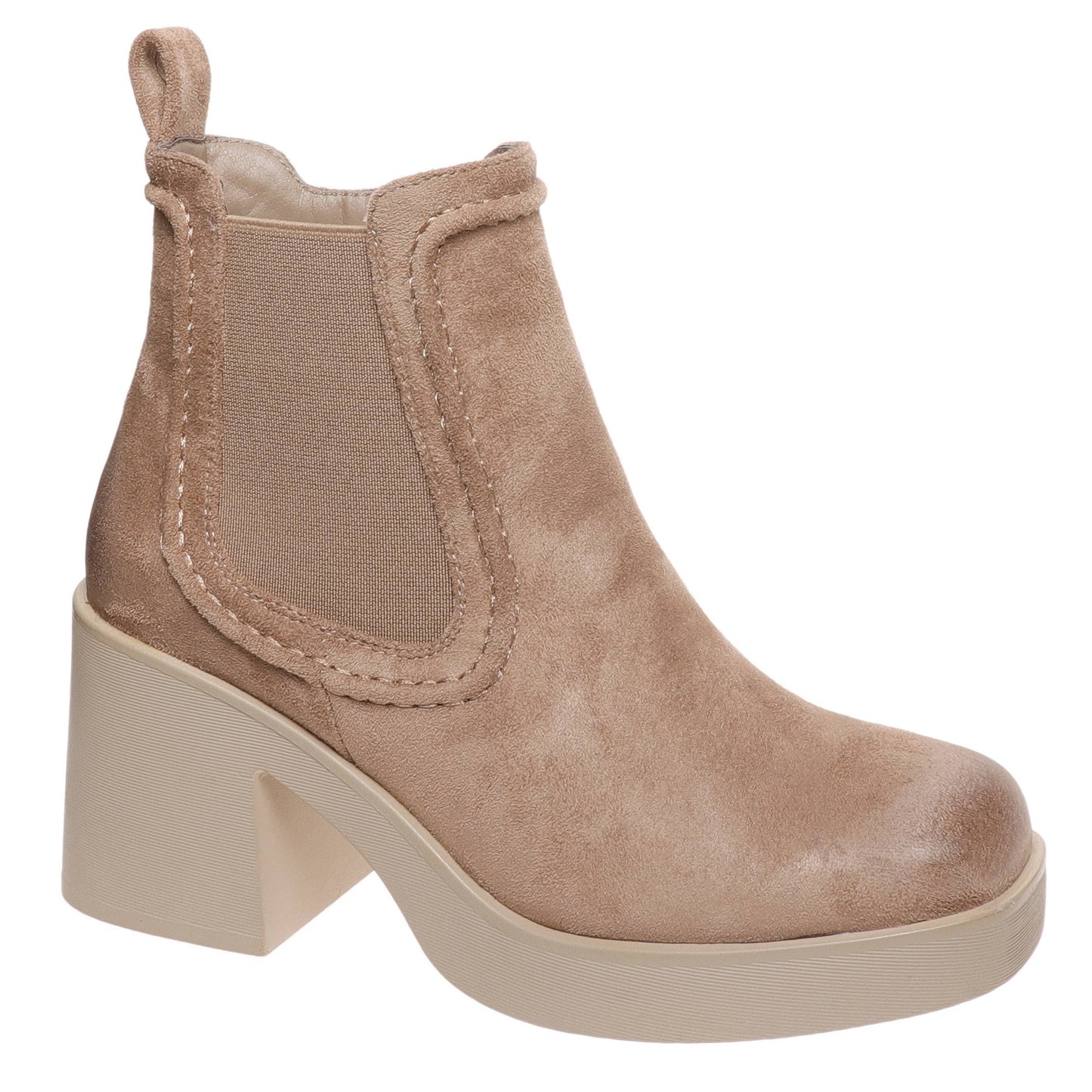 The Garnet Platform Bootie - Milly's Boutique