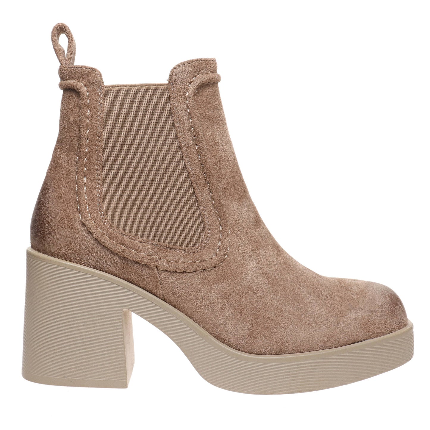 The Garnet Platform Bootie - Milly's Boutique