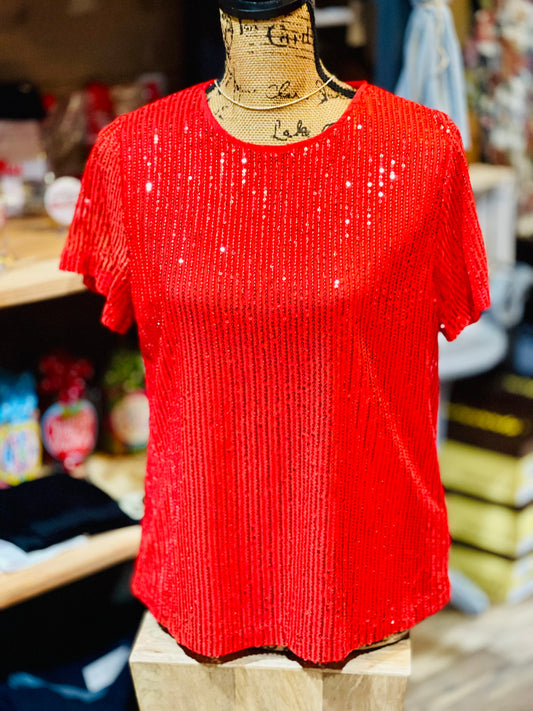 The Glam Top - Milly's Boutique