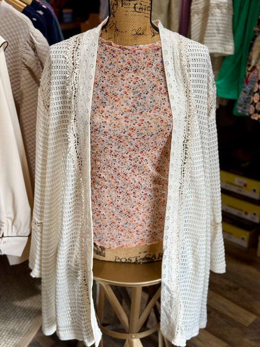 Vintage Washed Cardigan - Milly's Boutique