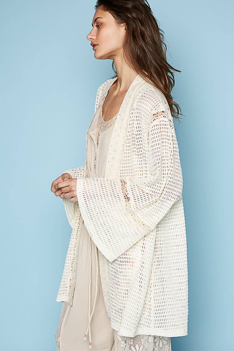 Vintage Washed Cardigan - Milly's Boutique