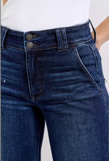 Willow High Rise Wide Leg Jean - Milly's Boutique