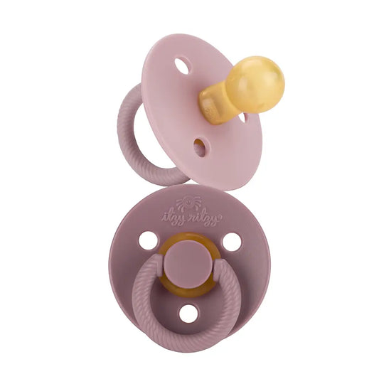 Itzy Ritzy Soother™ Natural Rubber Pacifier Set- Orchid/Lilac - Milly's Boutique