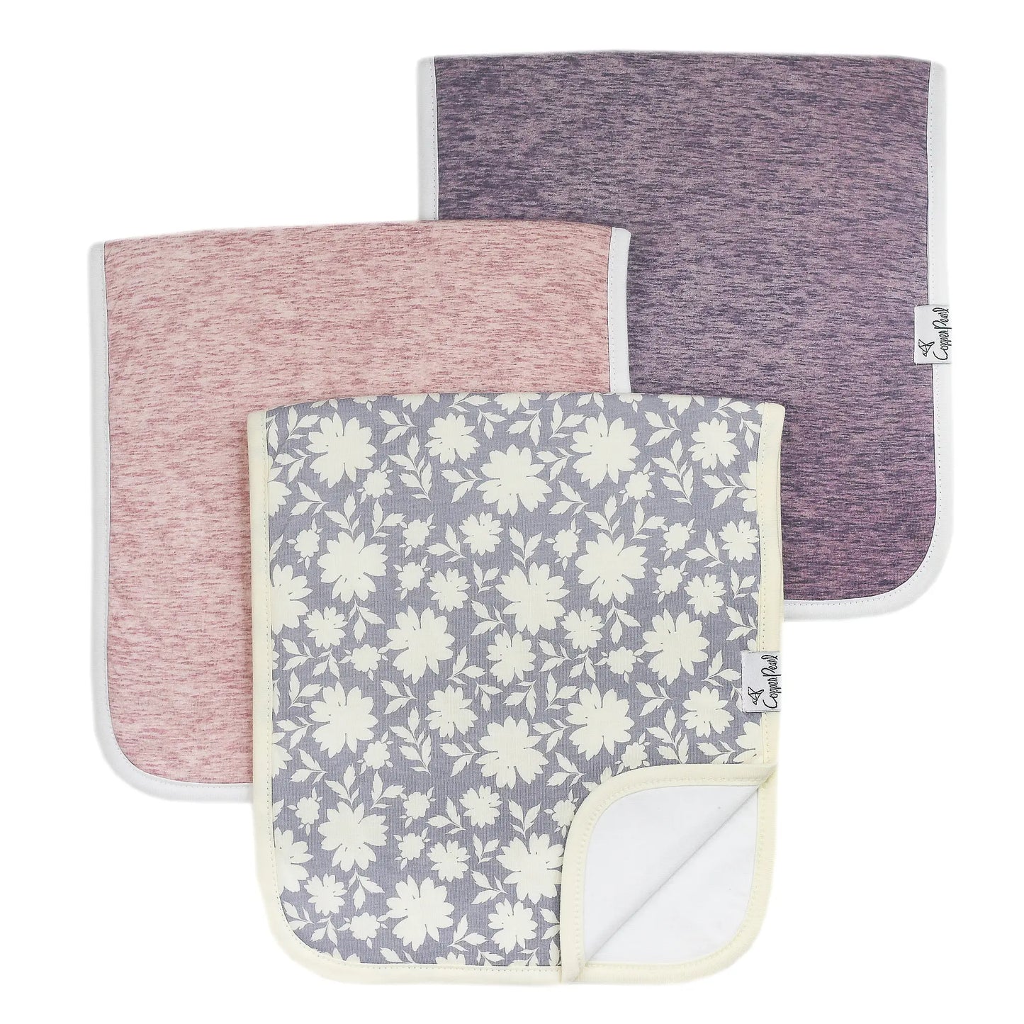 CP Three Pack Burp Cloths - LACIE - Milly's Boutique