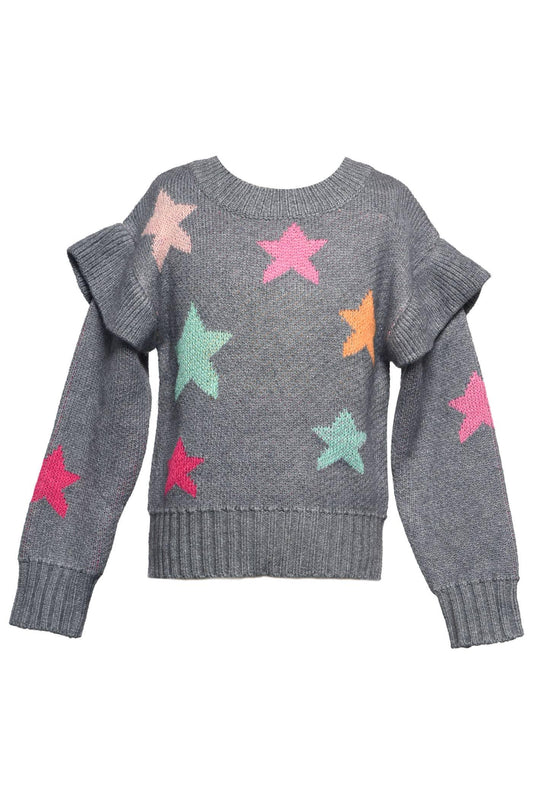 Star Detail Sweater - Milly's Boutique