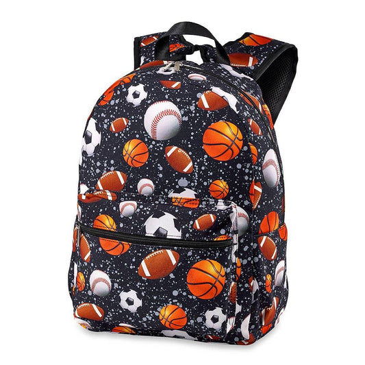 Splatter Sport Canvas 2-Zipper Backpack - Milly's Boutique