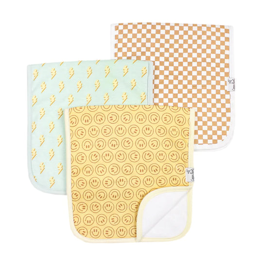 CP Three Pack Burp Cloths - VANCE - Milly's Boutique