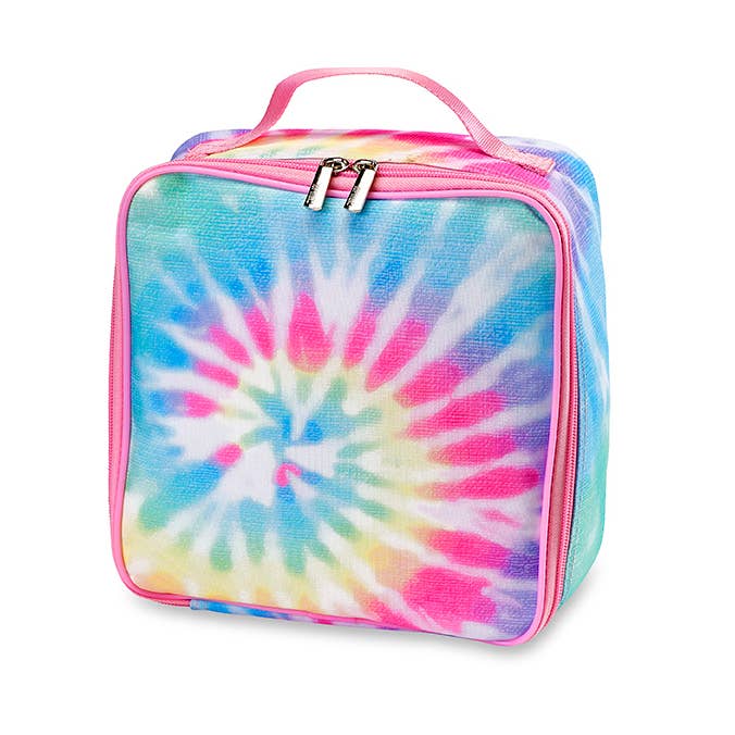 Pastel Delight Tie-Dye Insulated Lunch Box - Milly's Boutique
