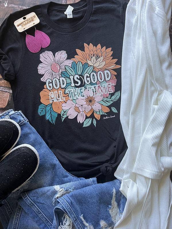 God Is Good All The Time Tee - Milly's Boutique