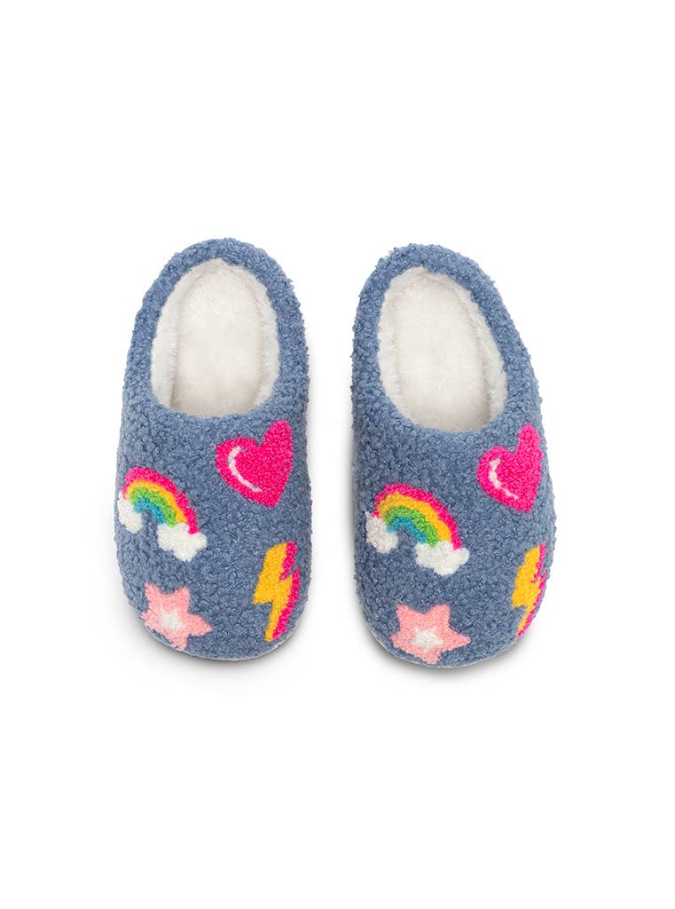 Girl’s Patch Slippers - Milly's Boutique