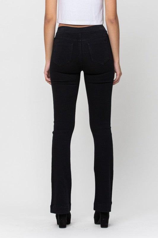 Pull on Black Flares - 33" - Milly's Boutique