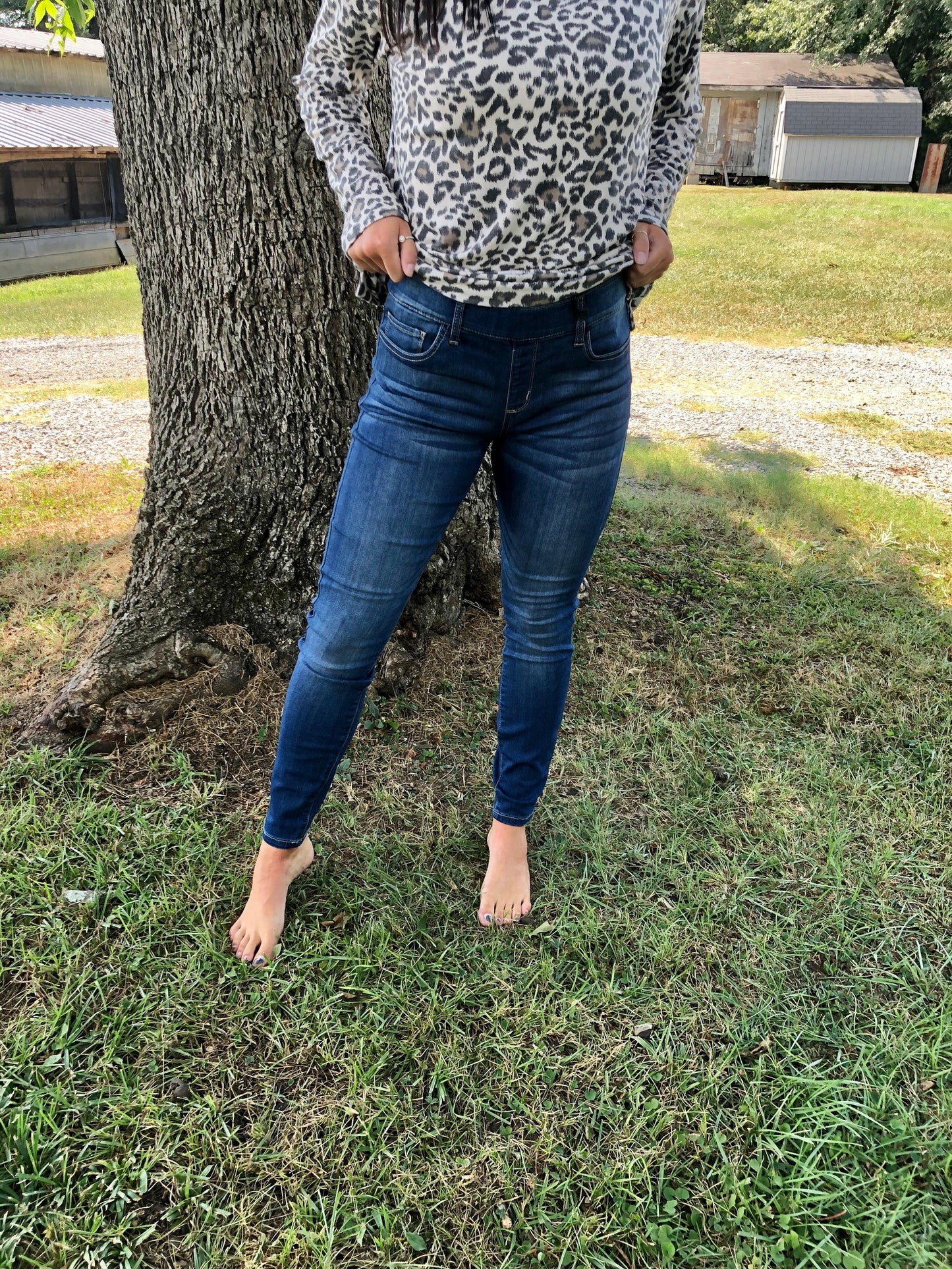 Pull On Skinny Jeans - Milly's Boutique