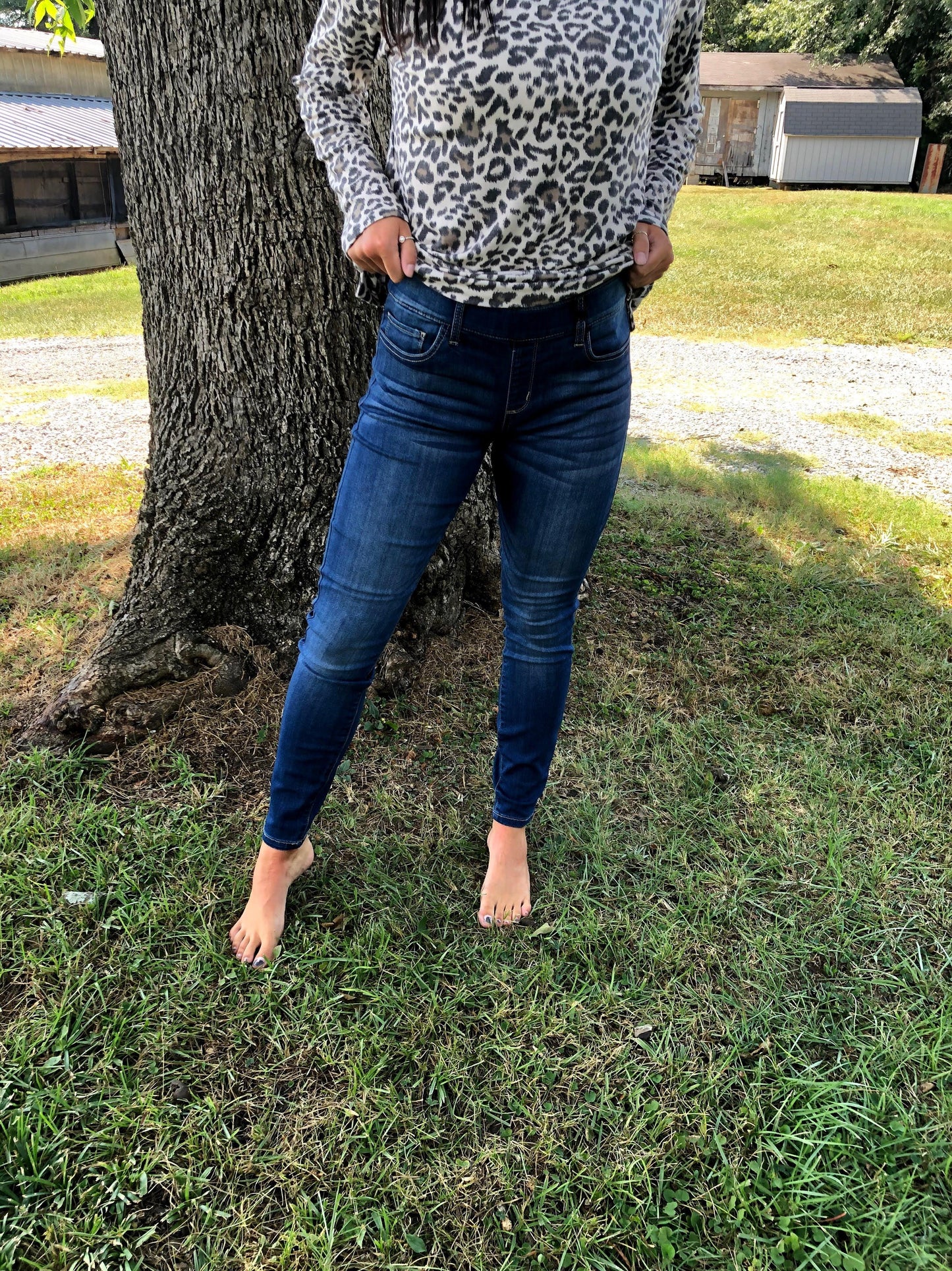 Pull On Skinny Jeans - Milly's Boutique
