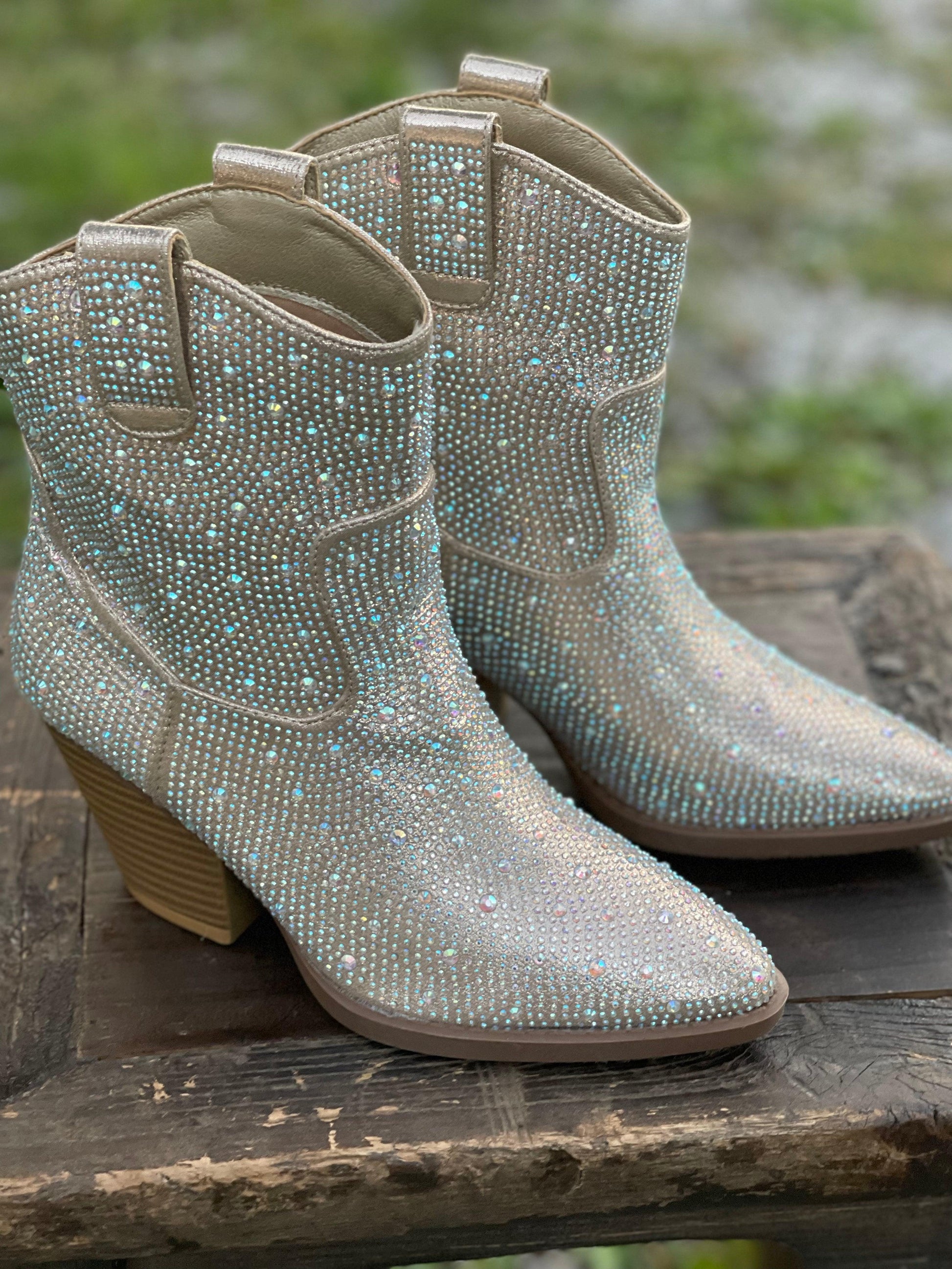 The Rhinestone Cowgirl Boot - Milly's Boutique
